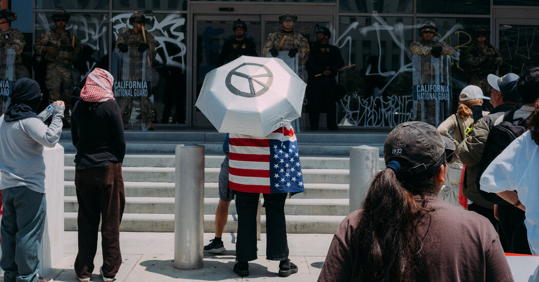 Opini | Pesan cacat Trump ke Los Angeles